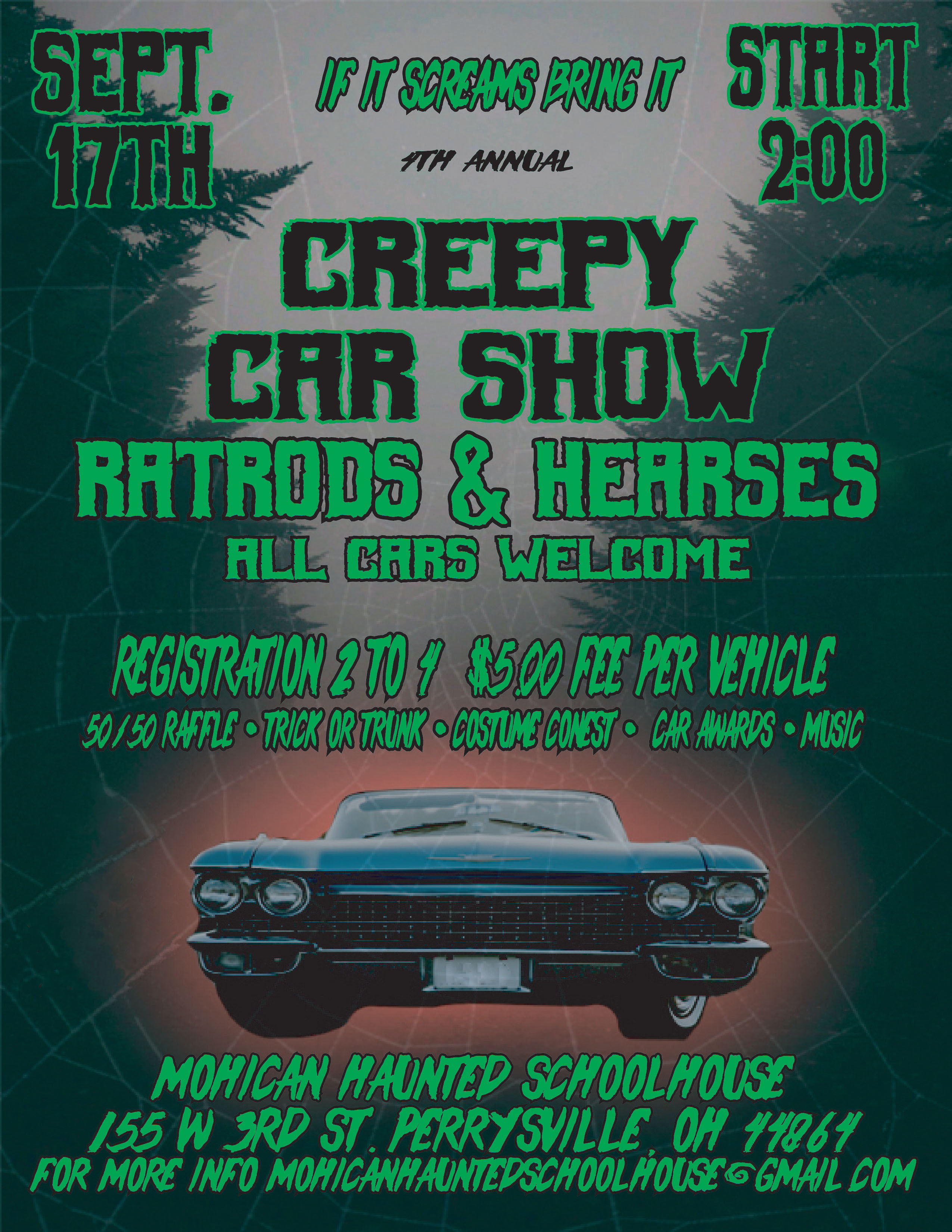 4th Annual Creepy Car Show